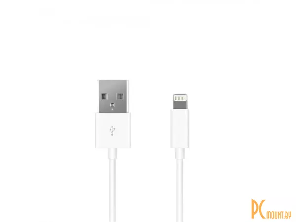 Дата-кабель Prime Line Lighting 8-pin для Apple, 1.2м, белый, арт. 7201