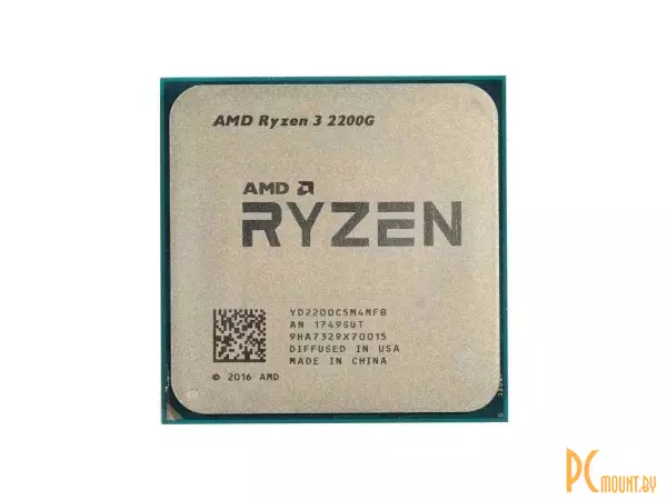 Процессор AMD Ryzen 3 2200G BOX Soc-AM4