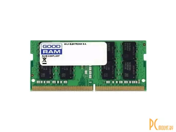 Память для ноутбука SODDR4, 4GB, PC19200 (2400MHz), GoodRam GR2400S464L17S/4G