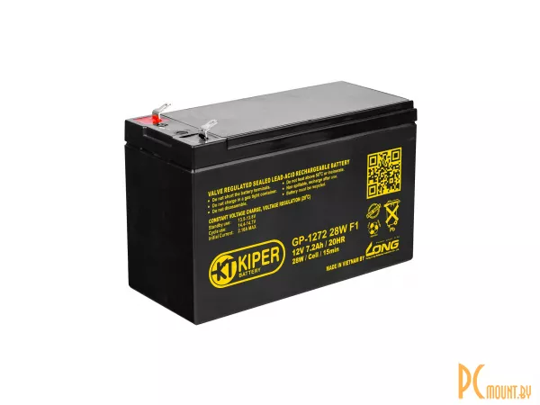 Источник бесперебойного питания UPS Аккумулятор Kiper GP-1272 12V/7.2Ah
